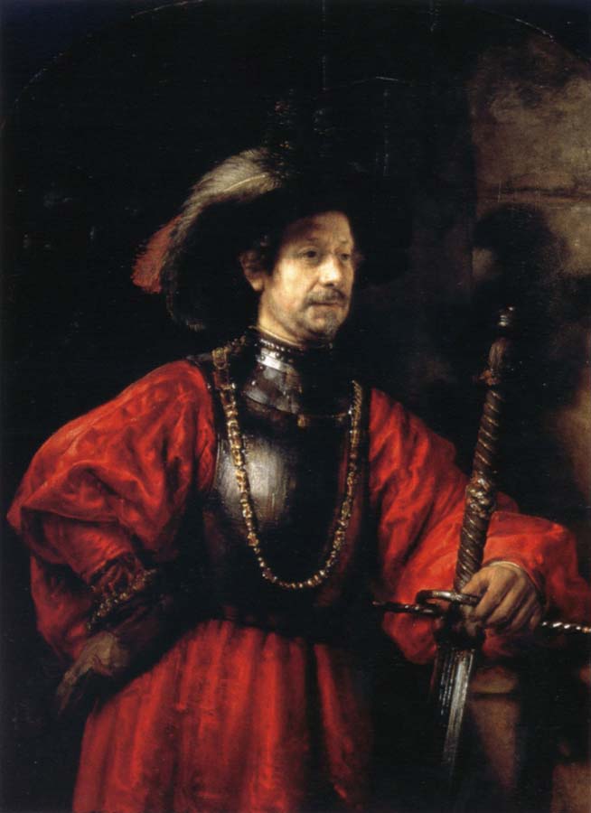 REMBRANDT Harmenszoon van Rijn Portrait of a Man in Military Costume